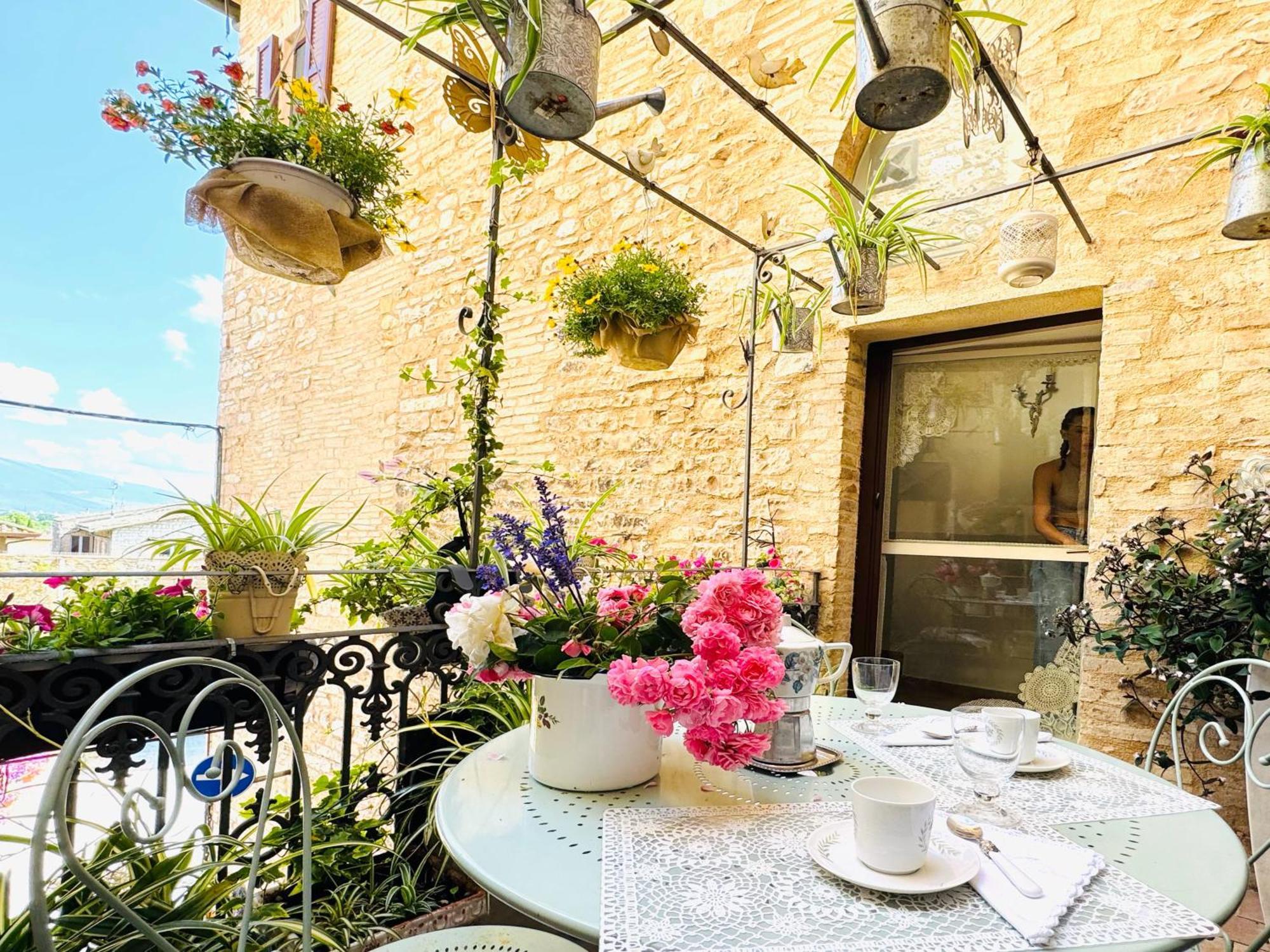 Ferienwohnung Spello House Patio Exterior foto