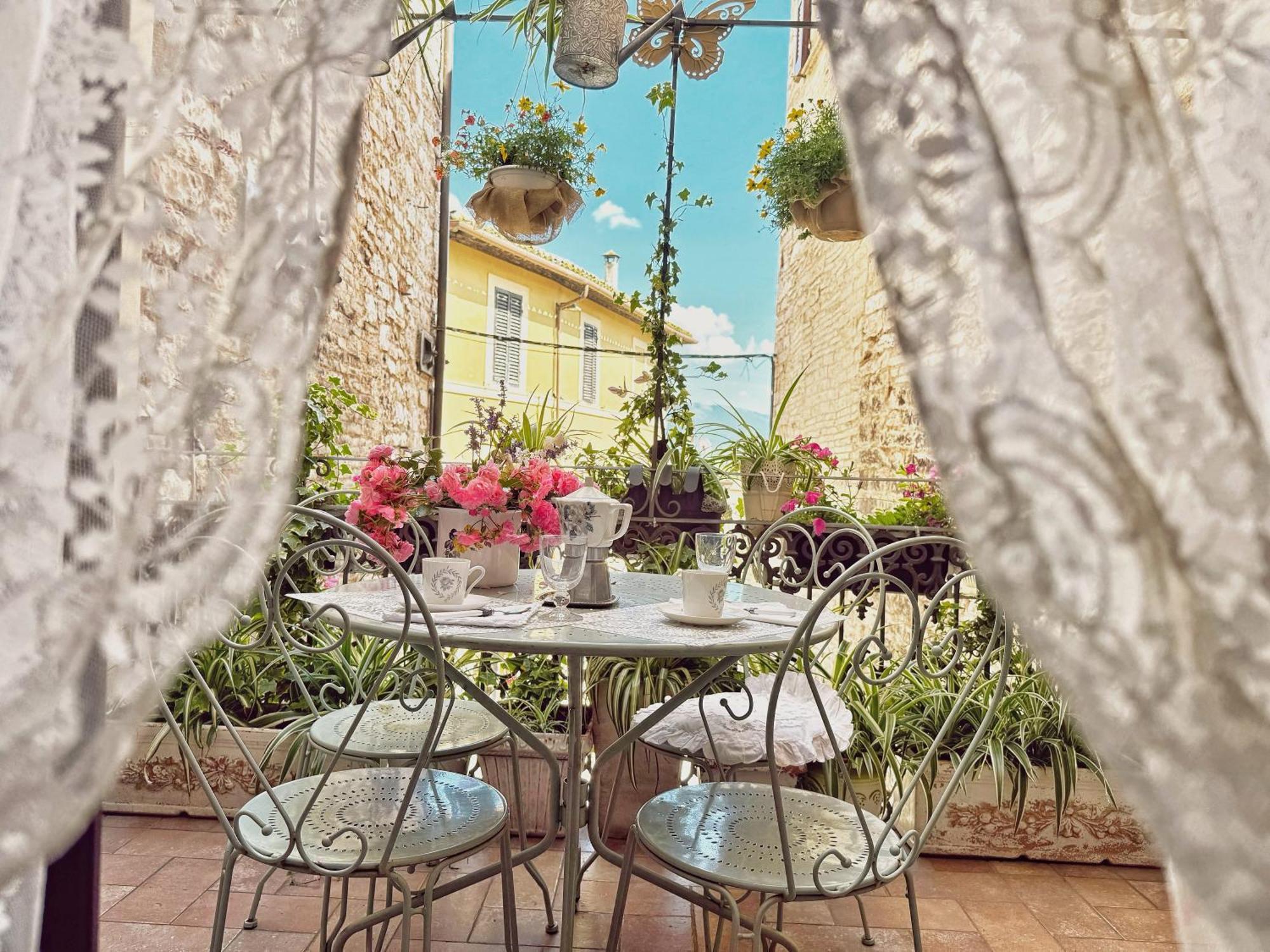 Ferienwohnung Spello House Patio Exterior foto